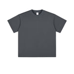 Camiseta de algodón de color liso para hombre de 7.8 oz