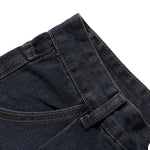 Bermudas con lavado vintage y salpicaduras de tinta