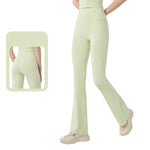 Buttery-Soft Flare Leggings for Women Tummy Control Workout Pants