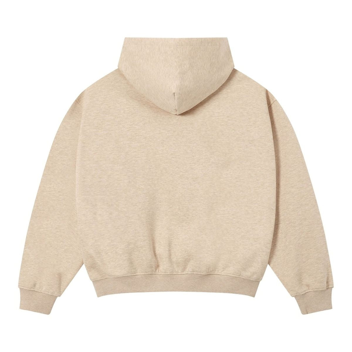 Quiet Luxury Melange Drop Shoulder Oversized Hoodie