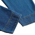 Vestido midi vaquero sin mangas con botones y aberturas en la parte delantera