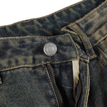 Light Blue Vintage Wash Baggy Jeans