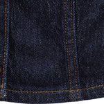 Shorts vaqueros con mariposas bordadas y adornados con perlas