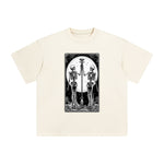 Mystery Skeleton Tarot Card Graphic Tee-INNBLAC Fashion Apparel