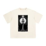Mystery Demon Hand Tarot Card Graphic Tee-INNBLAC Fashion Apparel