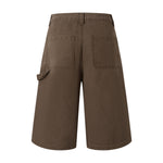 Bermudas con bordado lavado vintage