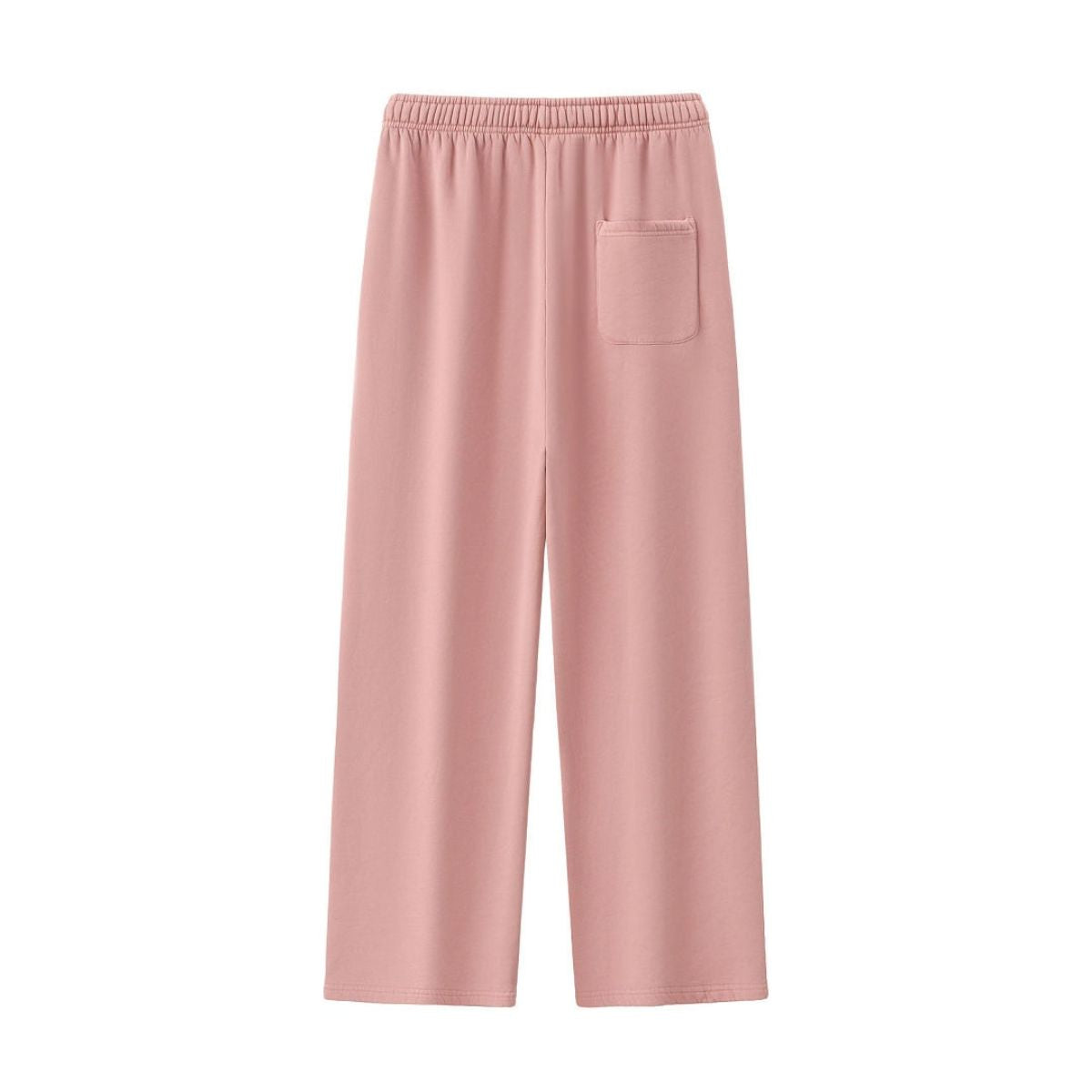Vintage Washed Heavyweight Drawstring Wide Leg Casual Pants