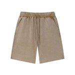 340G Waffle Knit Relaxed Fit Shorts