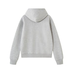 Fleece‑Lined Zip Up Vintage Regular Fit Hoodie