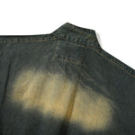 VintageWash Sleeveless Bomber Vest