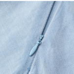 Light Blue Denim Spaghetti Strap A-Line Dress