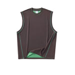 Loose Fit Contrast Muscle Tank 7.8oz