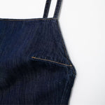 Indigo Spaghetti Straps Denim Maxi Dress