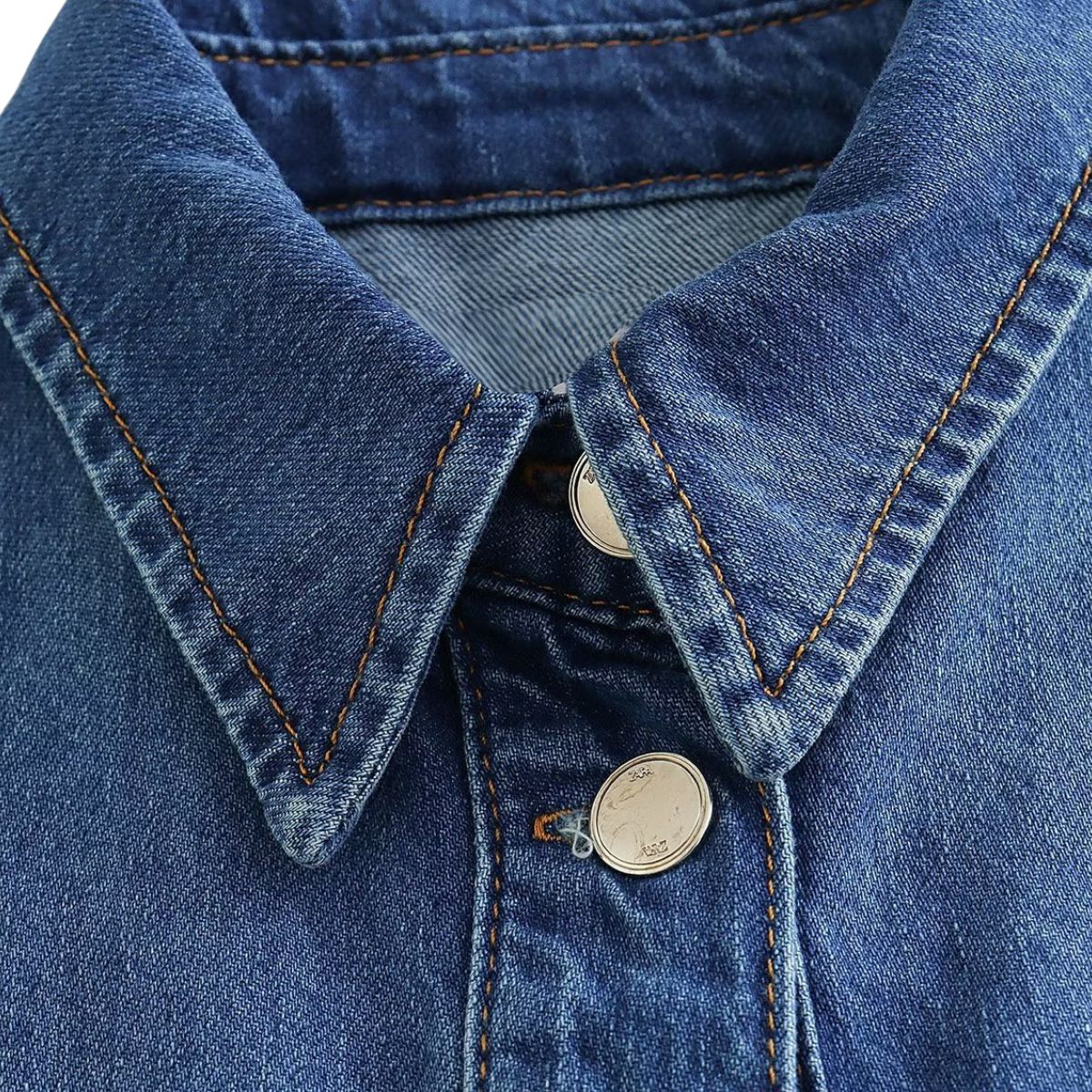 Women's Versatile Loose Denim Shirt