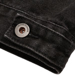 Washed Gradient Trucker Denim Jacket