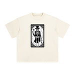 Mystery Skeleton Tarot Card Graphic Tee-INNBLAC Fashion Apparel