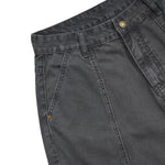 Bermudas con lavado vintage y salpicaduras de tinta
