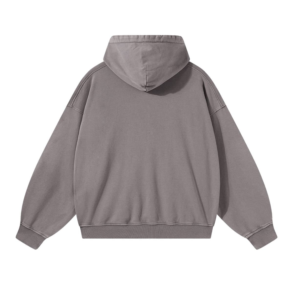 Sudadera con capucha de felpa de novio de gran tamaño