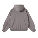Sudadera con capucha de felpa de novio de gran tamaño