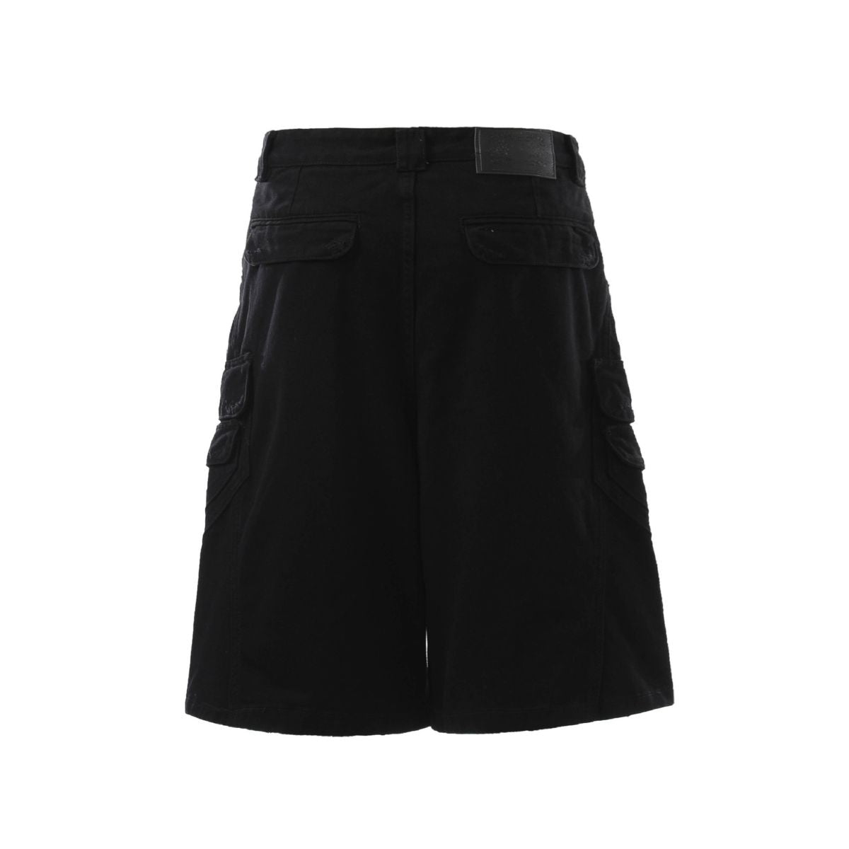 Multi Pocket Cargo Denim Shorts