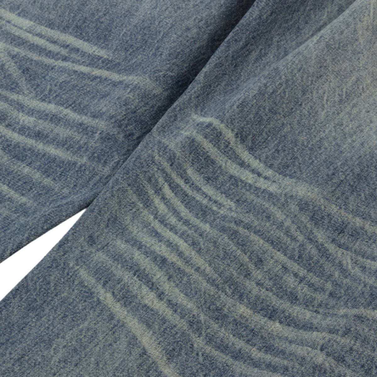 Washed Distressed Wide Leg Straight Denim Jeans