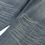 Washed Distressed Wide Leg Straight Denim Jeans