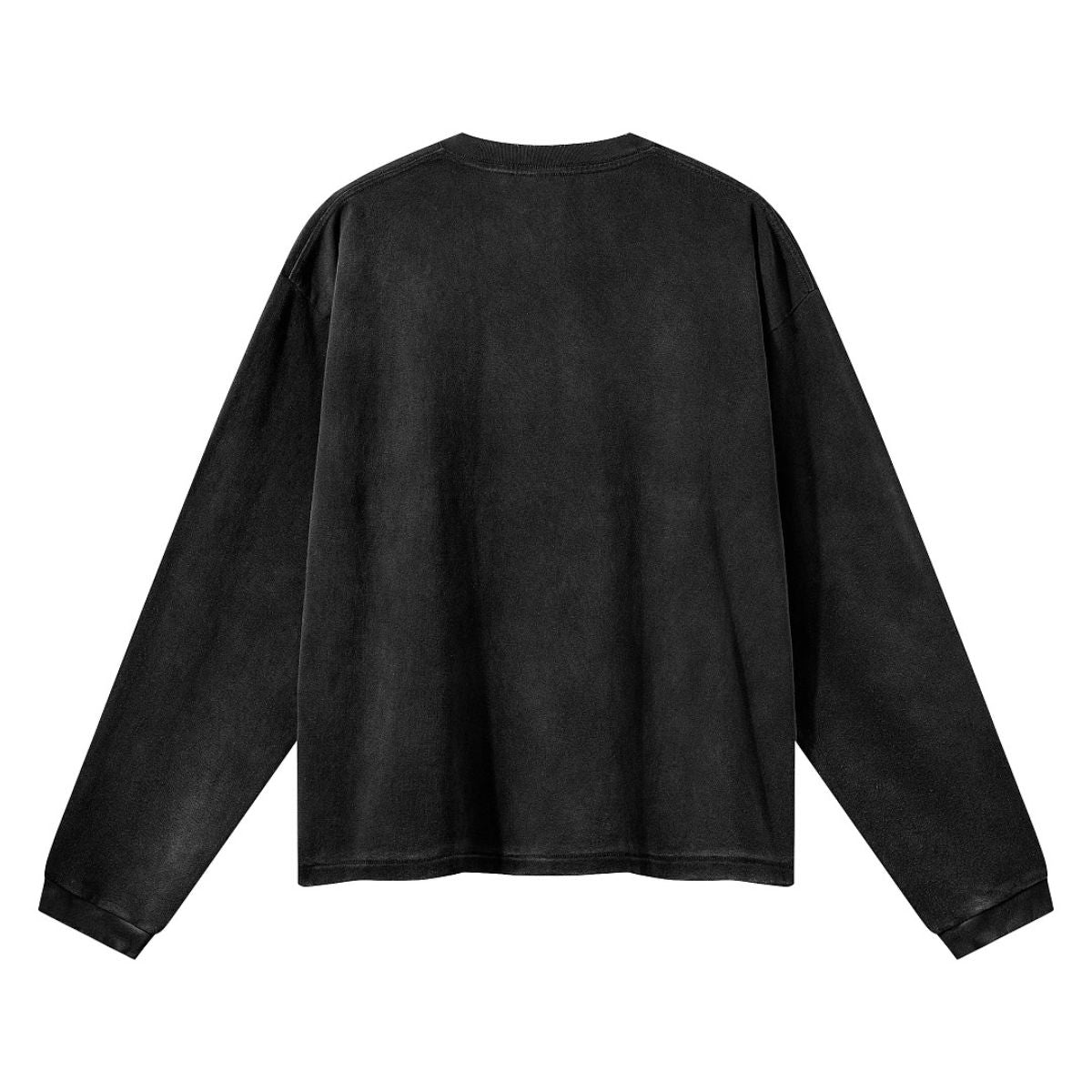 Heavyweight Vintage Brushed Washed Long Sleeve Tee