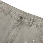 Splash Ink Loose Straight Lumber Pants