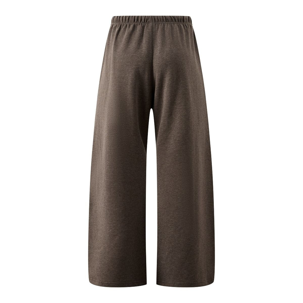 Quiet‑Luxury Old‑Money Heather Tailored Straight‑Leg Trousers