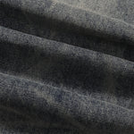 Decorative Rope Dark Wash Vintage Wide Leg Jeans