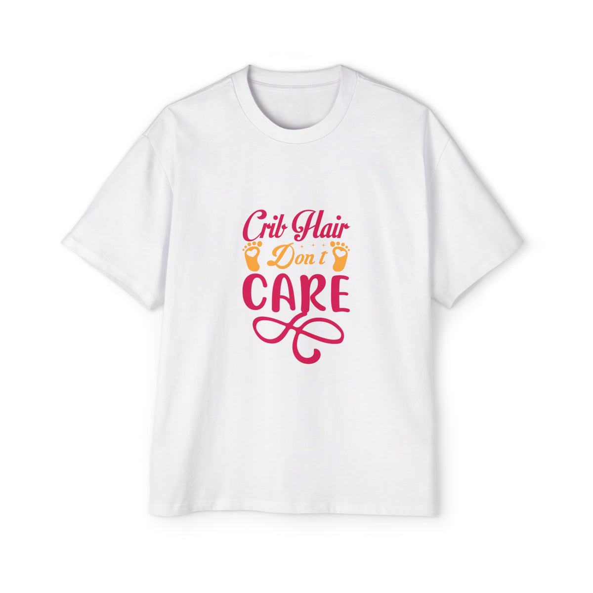 Girl Hair Don't Care Graphic Tee-INNBLAC Fashion Apparel