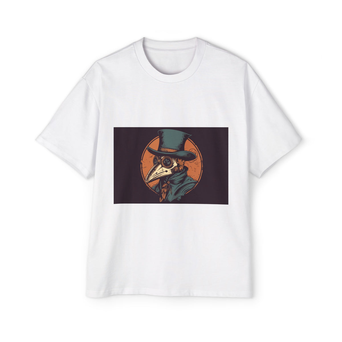 Steampunk Plague Doctor Vintage Graphic Tee-INNBLAC Fashion Apparel