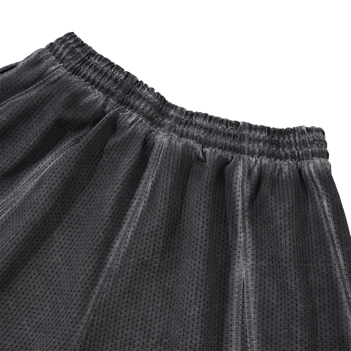 Breathable Mesh Athletic Elastic Waist Training Shorts