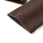 Double-Slider Zipper Fleece Cropped Sweatshirt