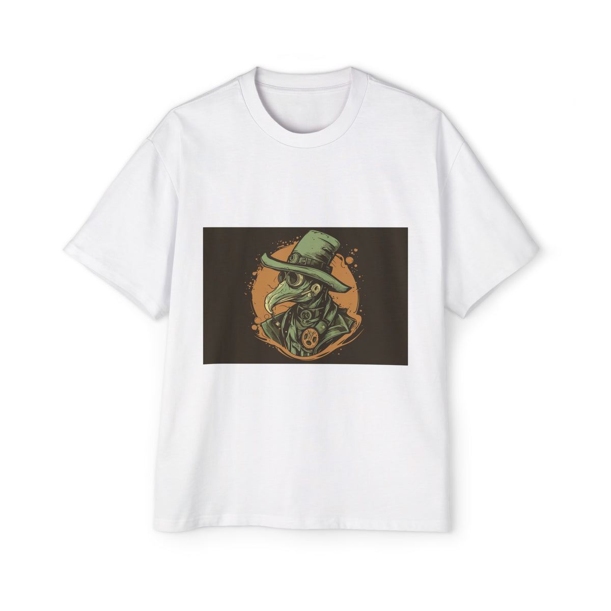 Steampunk Plague Doctor Vintage Graphic Tee-INNBLAC Fashion Apparel