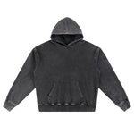 Heavyweight Washed Cotton Baggy Hoodie