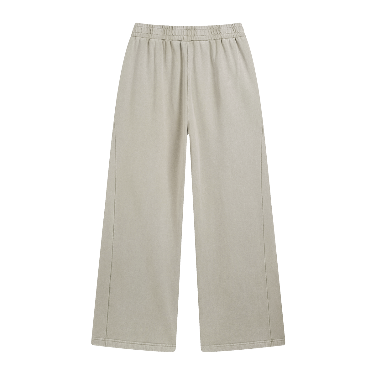 Vintage Washed Distressed Hem Sweatpants