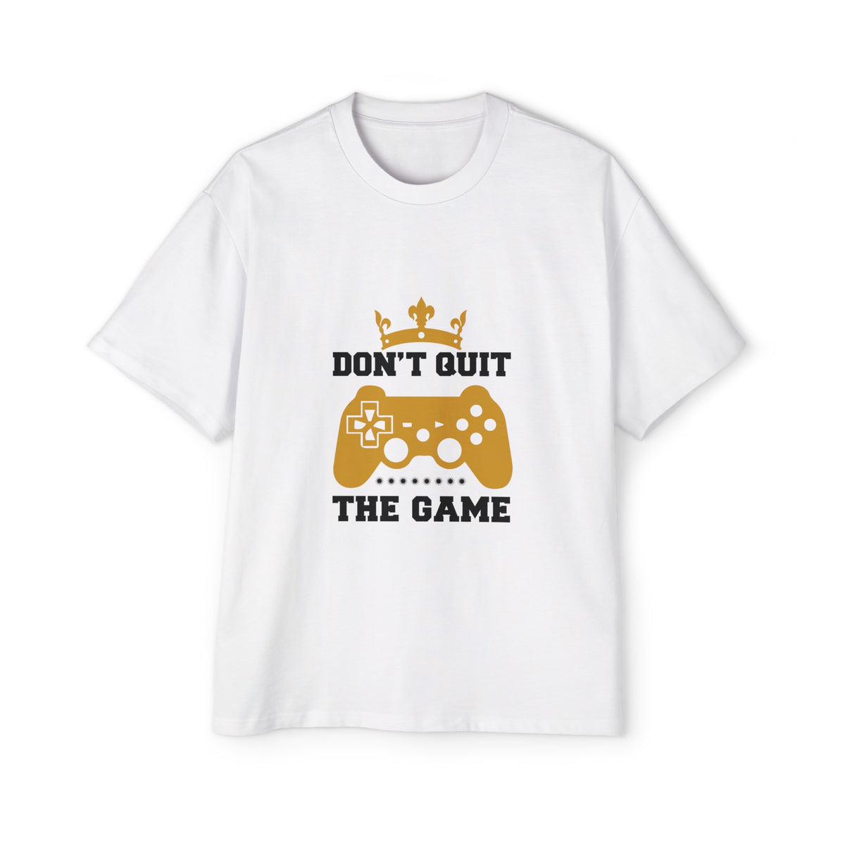 Don't Quit The Game Graphic Tee-INNBLAC Fashion Apparel