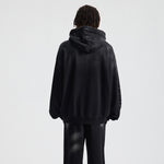 Tiger Stripes Gradient Color Zip Up Hoodie