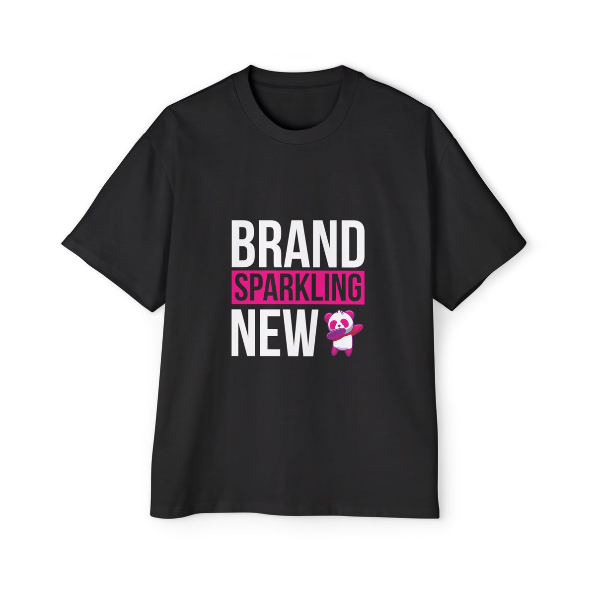 Brand Sparkling New Graphic Tee-INNBLAC Fashion Apparel