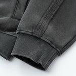 Double Slider Fleece Deconstructed Hoodie