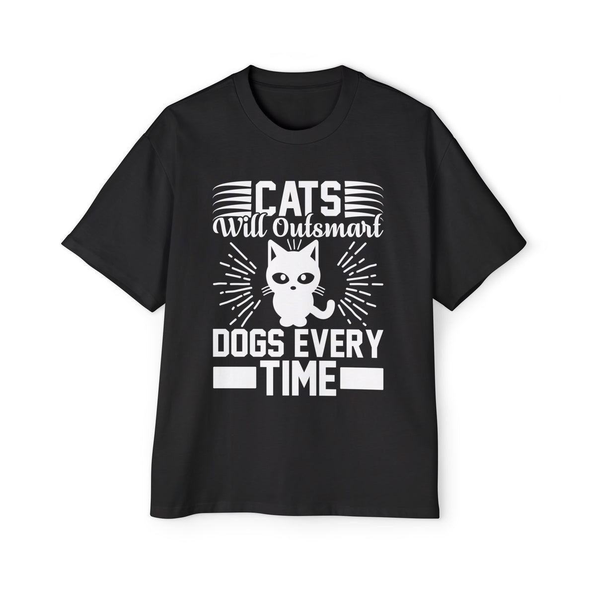 Cat Quote Graphic Tee-INNBLAC Fashion Apparel