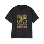 Farm Fresh Bacon Graphic Tee-INNBLAC Fashion Apparel