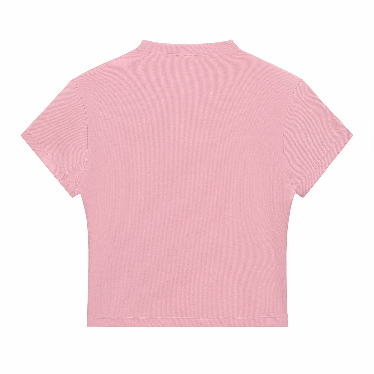 Minimal Textured Knit Fit T-Shirt