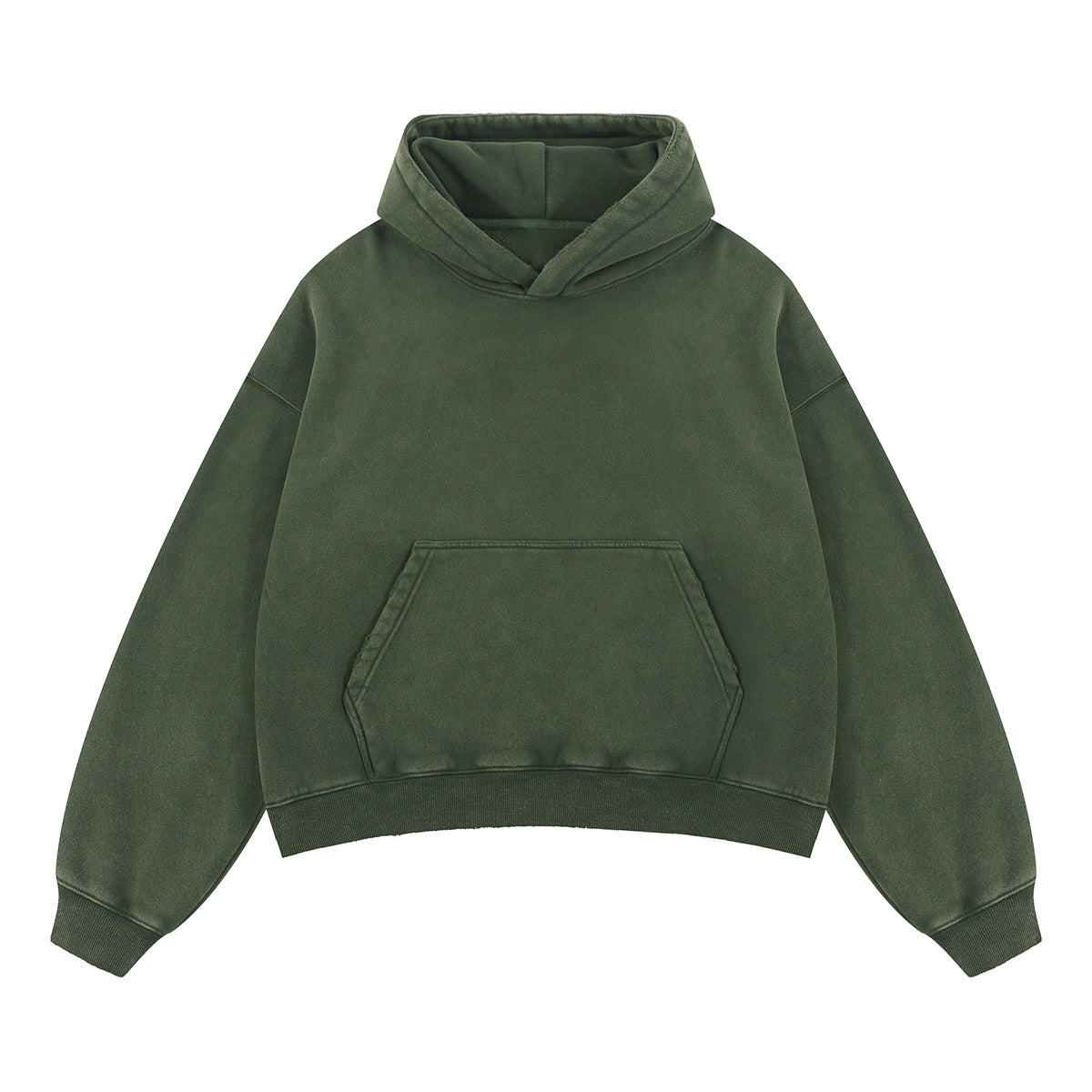 Oversized Comfort Fit Kangaroo Pocket Hoodie