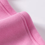 Soft Cotton Fleece Zip Up Hoodie Kangaroo Pockets