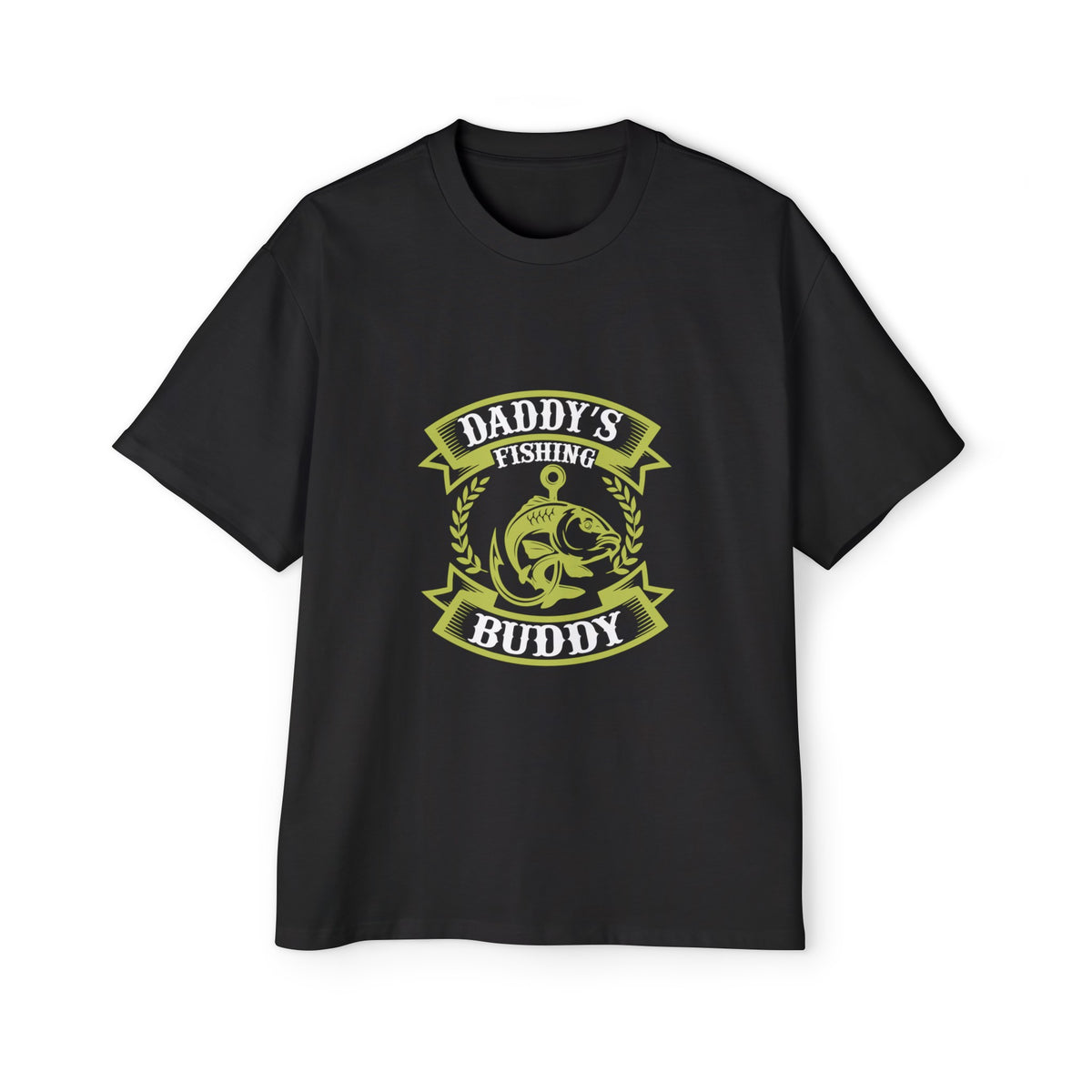Daddy's Fishing Buddy Graphic Tee-INNBLAC Fashion Apparel