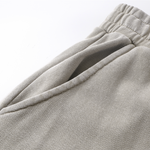 Vintage Washed Distressed Hem Sweatpants