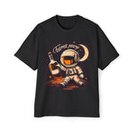 Forver Young Astronaut Graphic Tee-INNBLAC Fashion Apparel