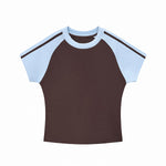 Women’s Color Block Raglan Tee